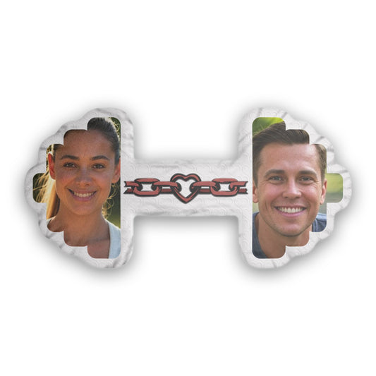 Training Couple Custom Shaped Pillow